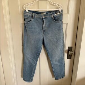 NWT Abercrombie & Fitch Curve Love The Skinny Ankle High Rise size 33/16S